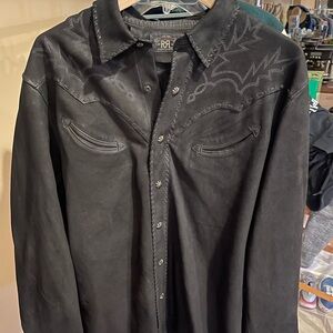 Ralph Lauren Sheepskin Western Shirt